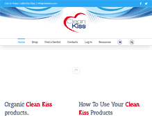 Tablet Screenshot of cleankiss.com